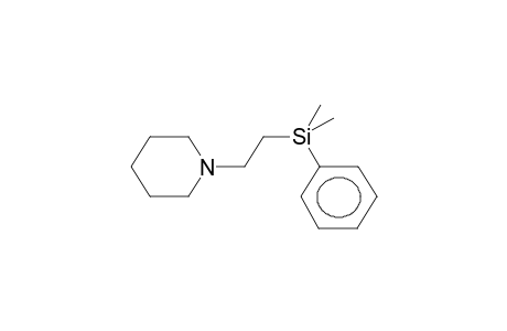 (PIPERIDINOETHYL)DIMETHYLPHENYLSILANE