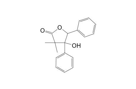 4,5-Dihydro-4-hydroxy-3,3-dimethyl-4,5-diphenyl-2(3H)-furanone