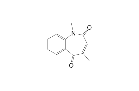 1H-1-Benzazepine-2,5-dione, 1,4-dimethyl-