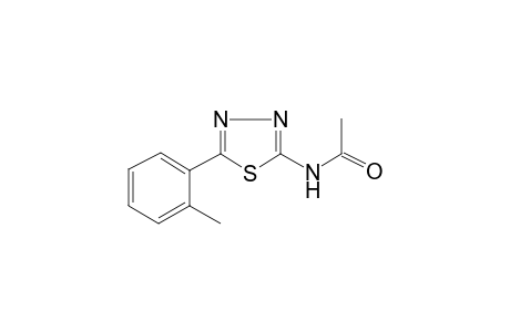 N-[5-(2-Methylphenyl)-1,3,4-thiadiazol-2-yl]acetamide