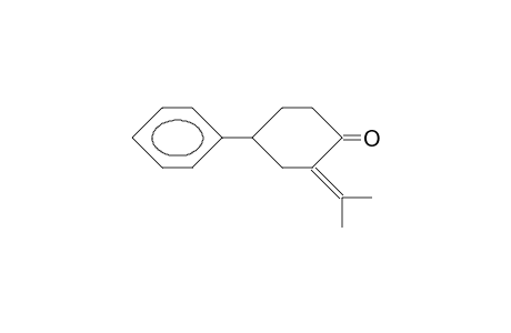 2-(1-Methyl-ethylidene)-4-phenyl-cyclohexanone