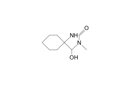 4-Hydroxy-3-methyl-1,3-diaza-spiro(4.5)decan-2-one