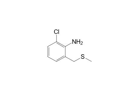 2-Chloro-6-[(methylthio)methyl]aniline