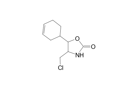 (1'SR,4RS,5SR)-4-(1-Chloromethyl)-5-(3-cyclohexenyl)-1,3-oxazolidin-2-one