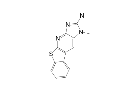 2-AMINO-1-METHYLBENZOTHIENO-[3,2-E]-IMIDAZO-[4,5-B]-PYRIDINE