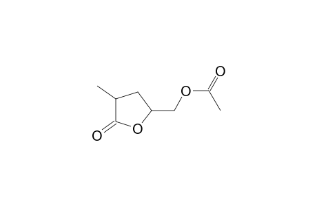 threo-Pentonic acid, 2,3-dideoxy-2-methyl-, .gamma.-lactone, 5-acetate