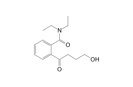 N,N-Diethyl-2-(4'-hydroxy-1'-oxobutyl)benzamide