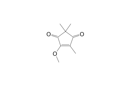 4-Methoxy-2,2,5-trimethyl-4-cyclopentene-1,3-dione