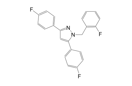 1-(2-fluorobenzyl)-3,5-bis(4-fluorophenyl)-1H-pyrazole