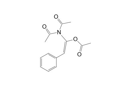 Acetamide, N-acetyl-N-[1-(acetyloxy)-2-phenylethenyl]-