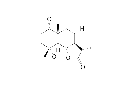 1-ALPHA,4-ALPHA-DIHYDROXYEUDESMAN-5-ALPHA,6-BETA,7-ALPHA,11-BETA-H-12,6-OLIDE