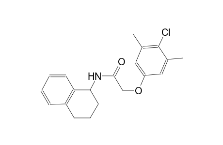 2-(4-chloro-3,5-dimethylphenoxy)-N-(1,2,3,4-tetrahydro-1-naphthalenyl)acetamide
