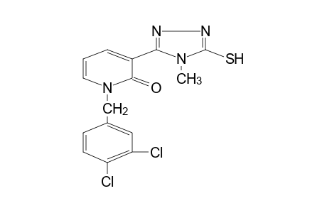 1-(3,4-DICHLOROBENZYL)-3-(5-MERCAPTO-4-METHYL-4H-1,2,4-TRIAZOL-3-YL)-2(1H)-PYRIDONE