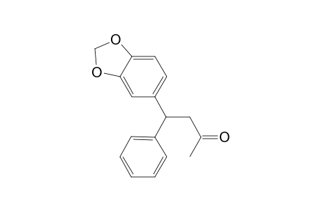 4-(benzo[d][1,3]dioxol-5-yl)-4-phenylbutan-2-one