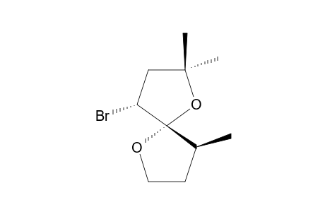 4-BROMO-2,2,9-TRIMETHYL-1,6-DIOXASPIRO-[4,4]-NONANE