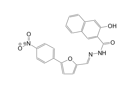 2-naphthalenecarboxylic acid, 3-hydroxy-, 2-[(E)-[5-(4-nitrophenyl)-2-furanyl]methylidene]hydrazide
