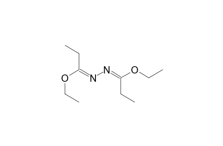 Propanehydrazonic acid, N-(1-ethoxypropylidene)-, ethyl ester, (E,E)-