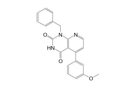 pyrido[2,3-d]pyrimidine-2,4(1H,3H)-dione, 5-(3-methoxyphenyl)-1-(phenylmethyl)-