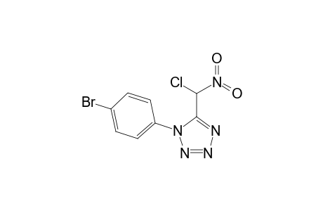 5-[Chloro(nitro)methyl]-1-(4-bromophenyl)-1H-tetrazole