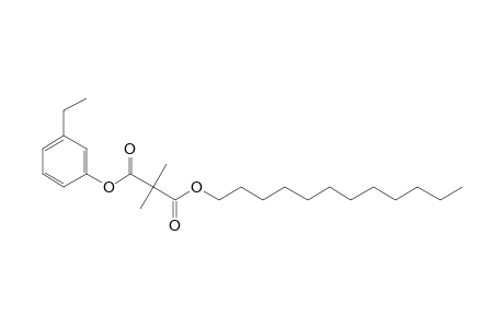 Dimethylmalonic acid, dodecyl 3-ethylphenyl ester