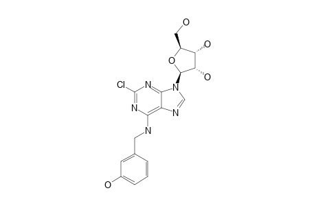 2-CHLORO-N6-(3-HYDROXYBENZYL)-ADENOSINE
