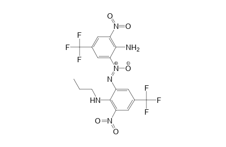 Benzenamine, 2-[[2-amino-3-nitro-5-(trifluoromethyl)phenyl]-ONN-azoxy]-6-nitro-N-p ropyl-4-(trifluoromethyl)-