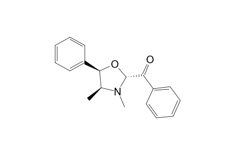 (2R,3S,4S,5R)-2-Benzoyl-3,4-dimethyl-5-phenyloxazolidine isomer