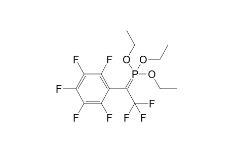 1-Pentafluorophenyl-2,2,2-trifluoroethylidene-triethoxyphosphorane