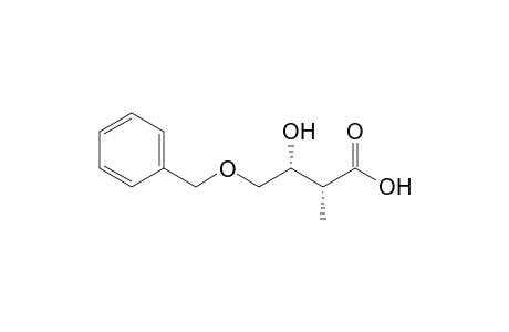(-)-(2R,3R)-4-Benzyloxy-3-hydroxy-2-methylbutanoic acid