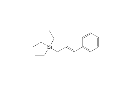 Triethyl-[(E)-3-phenylprop-2-enyl]silane