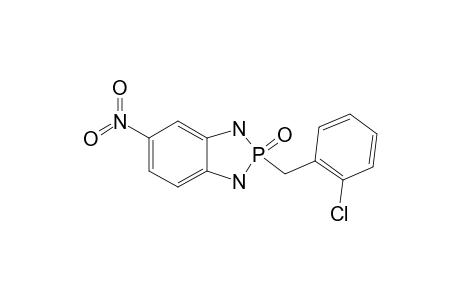 2-(2-CHLOROBENZYL)-1,3-DIHYDRO-5-NITRO-1,3,2-BENZODIAZAPHOSPHOL-2-ONE