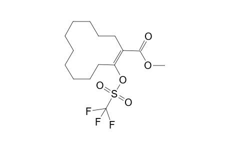 Methyl (Z)-2-[(trifluoromethane)sulfonyloxy]cyclododec-1-ene-1-carboxylate