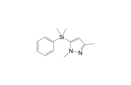 1,3-Dimethyl-5-dimethylphenylsilylpyrazole