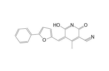 (5Z)-6-hydroxy-4-methyl-2-oxo-5-[(5-phenyl-2-furyl)methylene]-2,5-dihydro-3-pyridinecarbonitrile