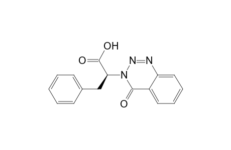 (2S)-2-(4-keto-1,2,3-benzotriazin-3-yl)-3-phenyl-propionic acid