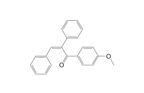 (2Z)-1-(4-Methoxyphenyl)-2,3-diphenyl-2-propen-1-one