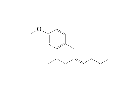 1-Methoxy-4-(2-propylhex-2-en-1-yl)benzene