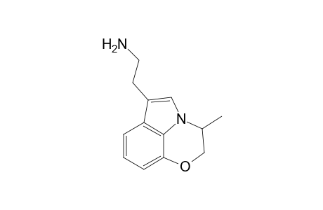 Pyrrolo[1,2,3-de]-1,4-benzoxazine-6-ethanamine, 2,3-dihydro-3-methyl-, (.+-.)-