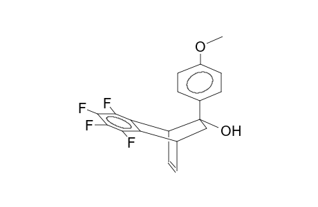 5-EXO-HYDROXY-5-(PARA-METHOXYPHENYL)-2,3-TETRAFLUOROBENZOBICYCLO[2.2.2]OCTA-2,7-DIENE