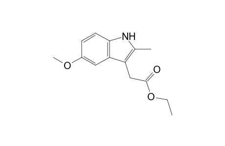 Ethyl 2-(5-methoxy-2-methyl-1h-indol-3-yl)acetate