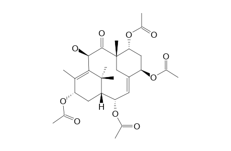 2-ALPHA,5-ALPHA,7-BETA,13-ALPHA-TETRAACETOXY-10-BETA-HYDROXY-2-(3->20)-ABEOTAXAN-9-ONE