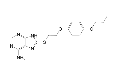 8-[2-(4-Propoxy-phenoxy)-ethylsulfanyl]-9H-purin-6-ylamine