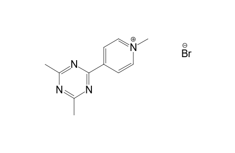 4-(4,6-dimethyl-s-triazin-2-yl)-1-methylpyridinium bromide