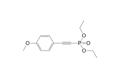 P-(2-(4-Methoxyphenyl)ethynyl)-diethyl phosphonate