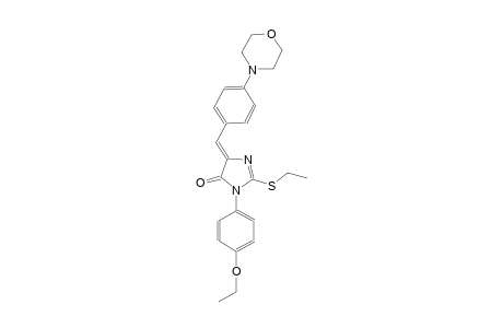4H-imidazol-4-one, 3-(4-ethoxyphenyl)-2-(ethylthio)-3,5-dihydro-5-[[4-(4-morpholinyl)phenyl]methylene]-, (5Z)-