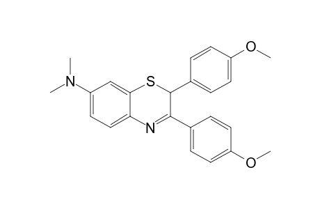 2,3-bis(4-methoxyphenyl)-N,N-dimethyl-2H-1,4-benzothiazin-7-amine