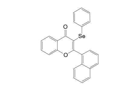 2-(naphthalen-1-yl)-3-(phenylselenyl)-4H-chromen-4-one