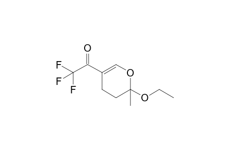 2-Ethoxyl-2-methyl-5-trifluoroacetyl-3,4-dihydro-2H-pyran