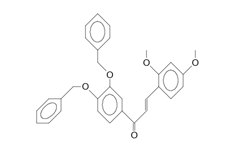 3',4'-Dibenzyloxy-2,4-dimethoxy-chalcone