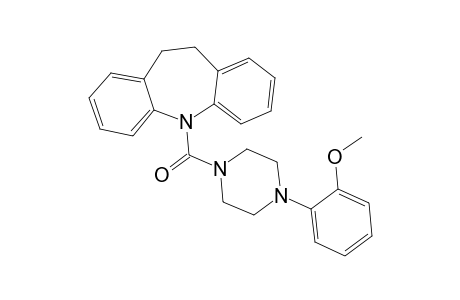(10,11-Dihydro-5H-dibenzo[b,f]azepin-5-yl)(4-(2-methoxyphenyl)piperazin-1-yl)methanone
